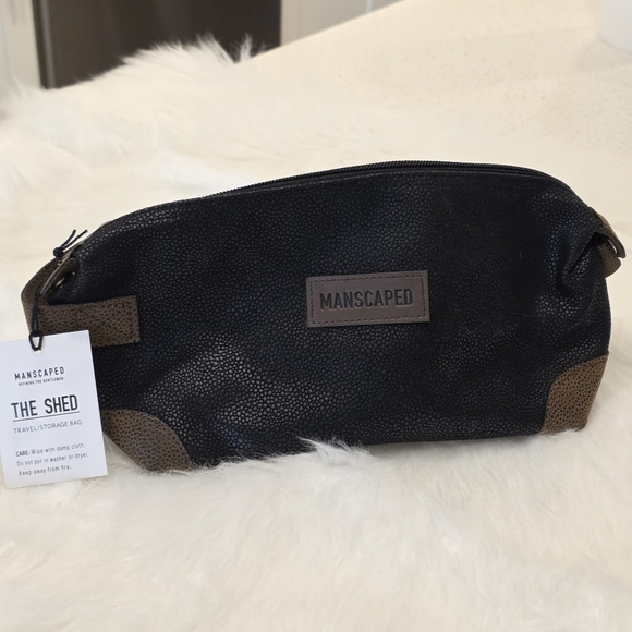 NWT Manscaped The Shed On-the-Go Toiletry Travel Bag - Picture 1 of 10